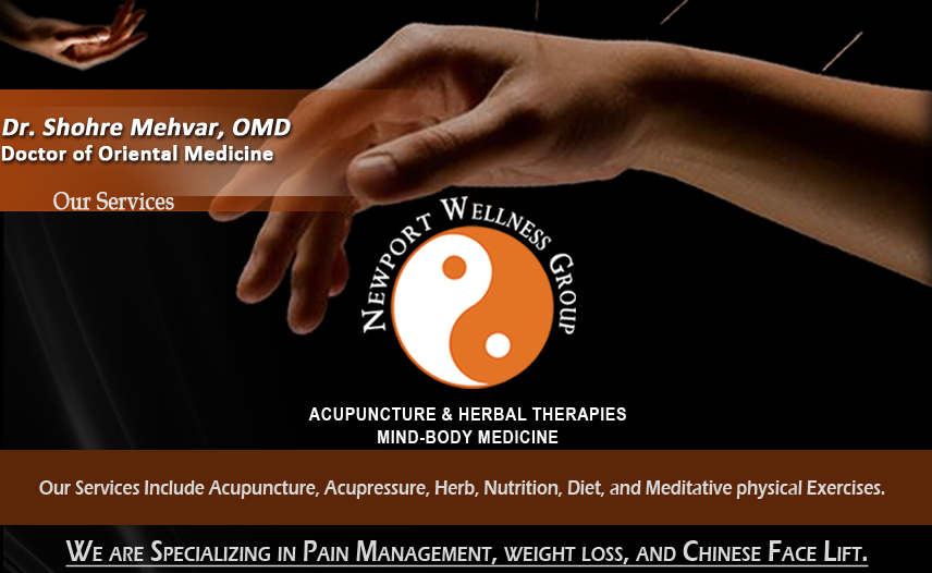 Our services include acupuncture, acupressure, herbs, nutrition, diet, and meditative physical exercises